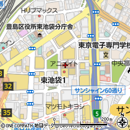 東京建物ブリリアホール周辺の地図