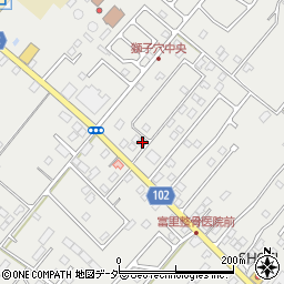 千葉県富里市七栄724-16周辺の地図
