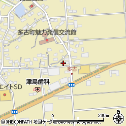 千葉県香取郡多古町多古1452-1周辺の地図