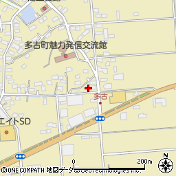 千葉県香取郡多古町多古1452-1周辺の地図