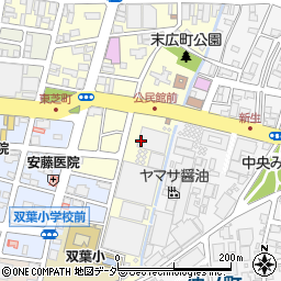 千葉県銚子市末広町周辺の地図