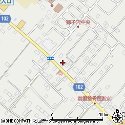 ホワイト餃子 成田店周辺の地図