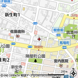 千葉県銚子市新生町2丁目8-6周辺の地図