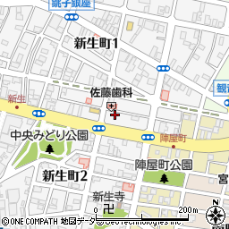 峯神社周辺の地図