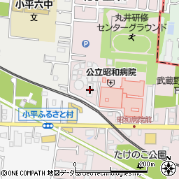 武蔵野会　小平福祉園周辺の地図