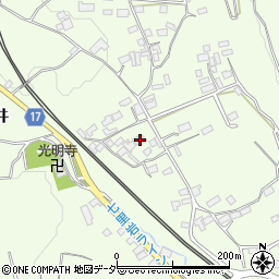 山梨県韮崎市藤井町駒井778-1周辺の地図