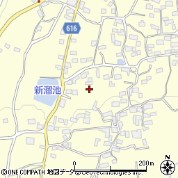 山梨県韮崎市穂坂町（三ツ澤）周辺の地図