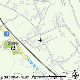山梨県韮崎市藤井町駒井780周辺の地図
