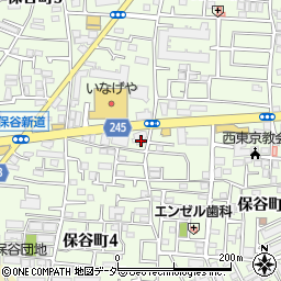 セイジョー柳沢店周辺の地図