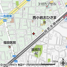 東京都江戸川区西小岩1丁目13-3周辺の地図