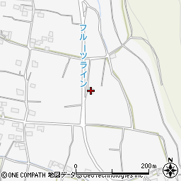 山梨県甲州市塩山藤木517周辺の地図