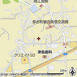 千葉県香取郡多古町多古2420周辺の地図