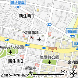 千葉県銚子市新生町2丁目6-21周辺の地図