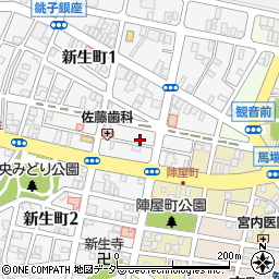 千葉県銚子市新生町2丁目6-19周辺の地図