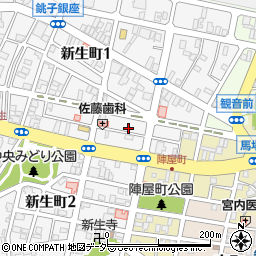 千葉県銚子市新生町2丁目6-20周辺の地図