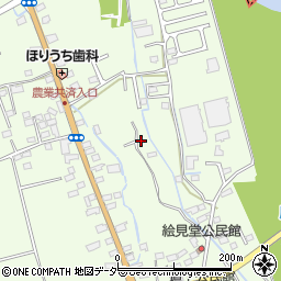 山梨県韮崎市藤井町駒井2956周辺の地図