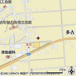 千葉県香取郡多古町多古1034周辺の地図