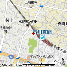 株式会社花亀周辺の地図