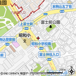 個太郎塾　駒込教室周辺の地図