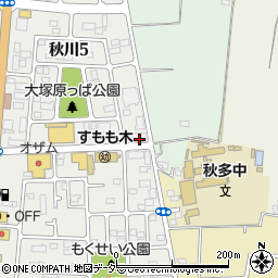東建コーポレーション株式会社　あきる野支店周辺の地図