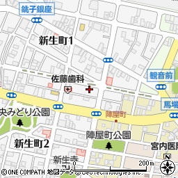 千葉県銚子市新生町2丁目6-13周辺の地図