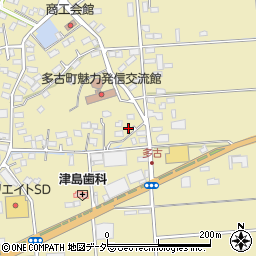 千葉県香取郡多古町多古2426周辺の地図