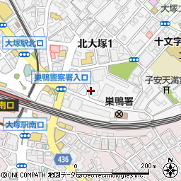グランドマスト大塚駅前周辺の地図