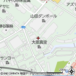 福田三商株式会社　八千代営業所周辺の地図