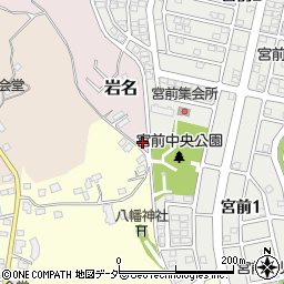 千葉県佐倉市岩名317-11周辺の地図