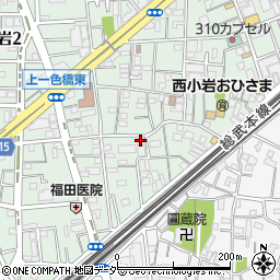東京都江戸川区西小岩1丁目11-17周辺の地図