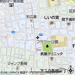 豊島千早郵便局周辺の地図