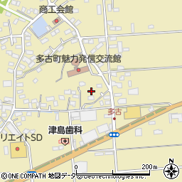千葉県香取郡多古町多古2425周辺の地図
