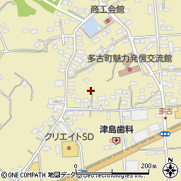 千葉県香取郡多古町多古2454周辺の地図