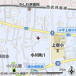 聖教新聞小川町販売店周辺の地図