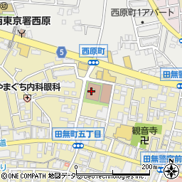 西東京市　田無総合福祉センター周辺の地図