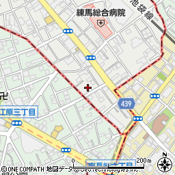 東京都練馬区旭丘1丁目14周辺の地図