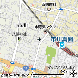 そめの近江市川店周辺の地図