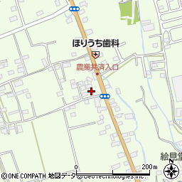 山梨県韮崎市藤井町駒井2658-1周辺の地図