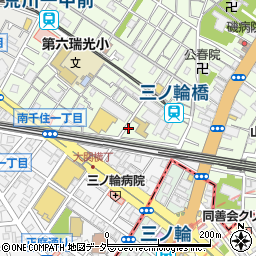 伊勢屋三ノ輪ヨーカ堂前店周辺の地図