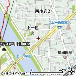 東京都江戸川区西小岩2丁目2-16周辺の地図