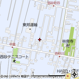 東京都立川市西砂町4丁目3周辺の地図