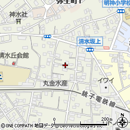 〒288-0063 千葉県銚子市清水町の地図