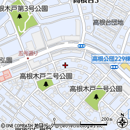 千葉県船橋市高根台4丁目9-31周辺の地図