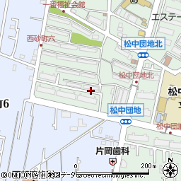 都営立川松中アパート周辺の地図