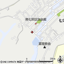 千葉県富里市七栄93-51周辺の地図