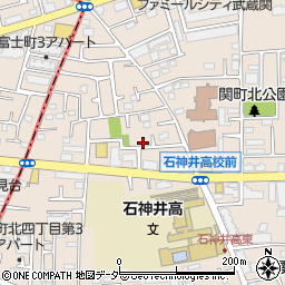アスビーファム　関町北店周辺の地図