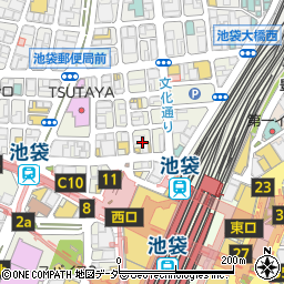 東京都豊島区西池袋1丁目24周辺の地図