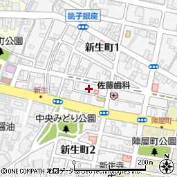 千葉県銚子市新生町2丁目5-8周辺の地図