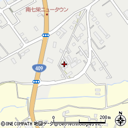 千葉県富里市七栄147-17周辺の地図