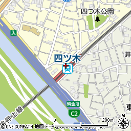 東京都葛飾区周辺の地図